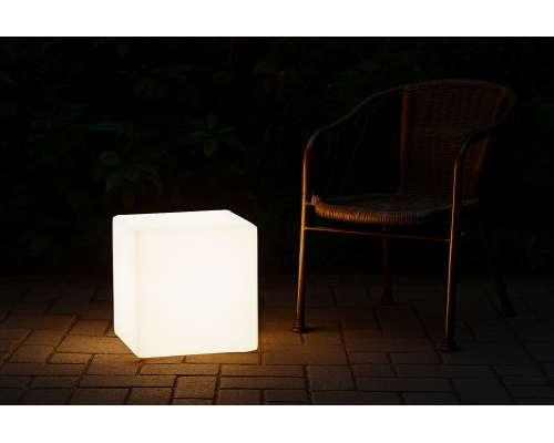 Светящийся LED куб Cube 30 см 220V White 2700К