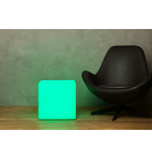 Светящийся LED куб Cube 40 см RGB аккумуляторный