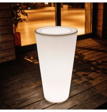 Светящееся кашпо Mariano Н75*41*27 см 220V White 2700K