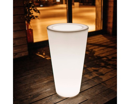 Светящееся кашпо Mariano Н75*41*27 см 220V White 4000K