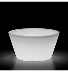 Светящееся кашпо-столик Lumb D80*H40 см 220V White 2700K