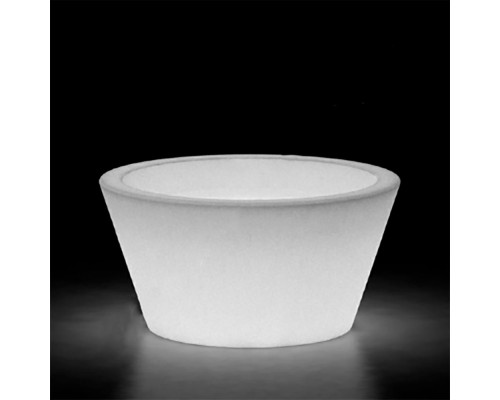 Светящееся кашпо-столик Lumb D80*H40 см 220V White 4000K