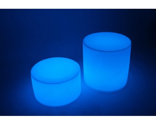 Светодиодный Led стол Cylindro H35 D60 см RGB аккумуляторный