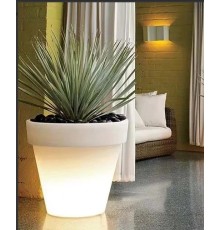 Светящееся кашпо Barle H70*65 см 220V White 4000K