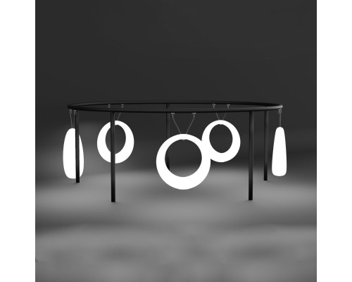 Пергола «Гелиос» со светящимися LED качелями RGB