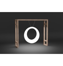 Пергола «Фемида» со светящимися качелями 2700К