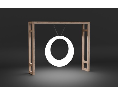 Пергола «Фемида» со светящимися качелями RGB