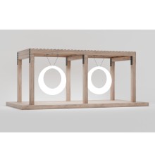 Пергола «Гермес» со светящимися LED качелями 2700К