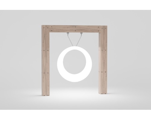 Пергола «Зевс» со светящимися LED качелями 4000К (вращение на 360)