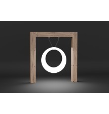 Пергола «Зевс» со светящимися LED качелями 4000К (вращение на 360)