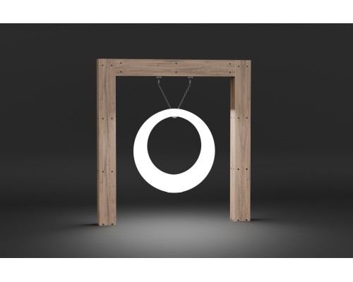 Пергола «Зевс» со светящимися LED качелями 4000К (вращение на 360)