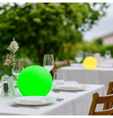 Шар-светильник для дома Moonlight 20 см 220V RGB с подставкой