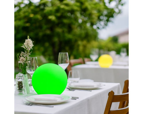 Шар-светильник для дома Moonlight 20 см 220V RGB с подставкой