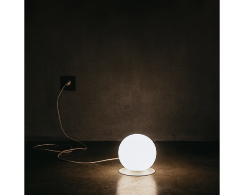 Шар-светильник для дома Moonlight 20 см 220V White 2700К с подставкой