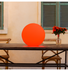 Шар-светильник для дома Moonlight 30 см 220V RGB с подставкой