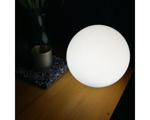 Шар-светильник для дома Moonlight 30 см 220V White 2700К с подставкой