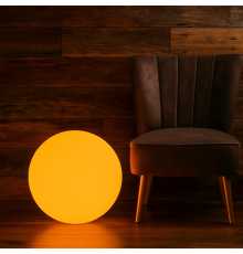 Шар-светильник для дома Moonlight 50 см 220V RGB с подставкой