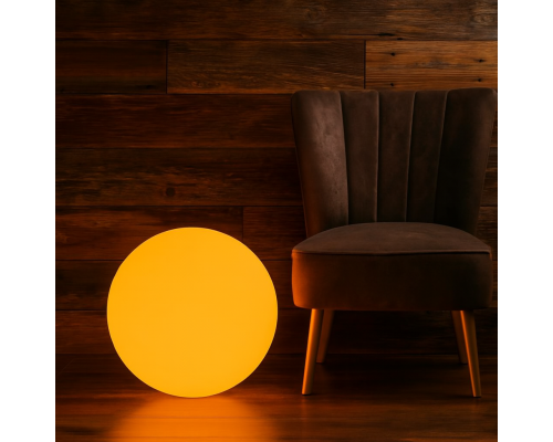 Шар-светильник для дома Moonlight 50 см 220V RGB с подставкой