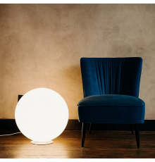 Шар-светильник для дома Moonlight 60 см 220V White 2700К с подставкой