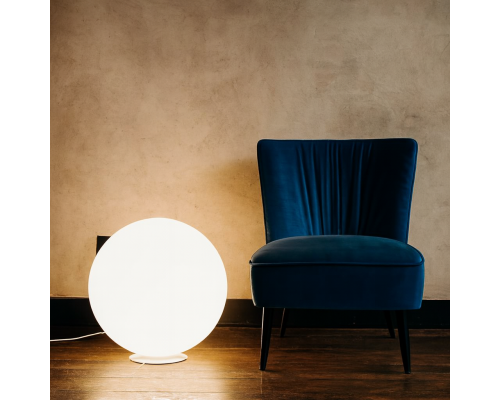 Шар-светильник для дома Moonlight 60 см 220V White 2700К с подставкой