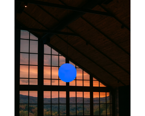 Подвесной LED шар Moonlight 40 см 220V RGB