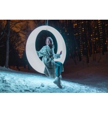 Светящиеся LED качели Ludres 12V White 4000К (вращение на 360)