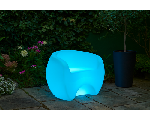 Светящаяся кресло Verper 70*80*80 см RGB+W 220V аккумуляторный