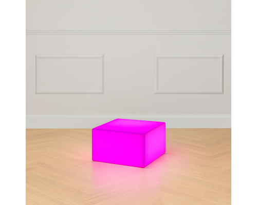 Светящийся полукуб Vize 220V RGB 40*40*20 см