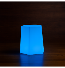 Светящийся LED стул Honeycomb N 220V RGB+W узкий