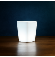 Светящийся LED стул Honeycomb W 220V 2700K широкий