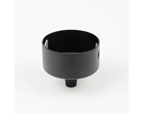 Чаша потолочная накладная Ø50 д/подвода питания 510117 на 48В черная Due Hermes Lightstar 510017