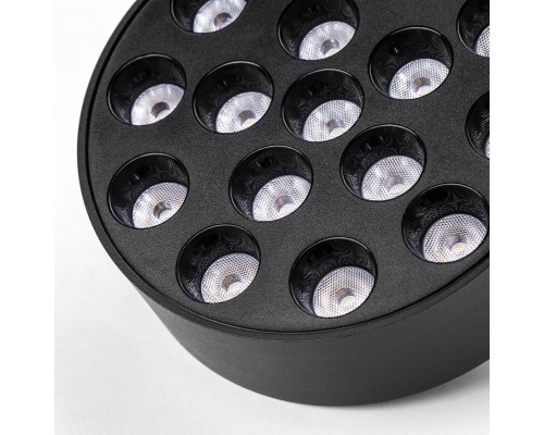 Светильник трековый 48V 6W 4000K 24° черный Due Hermes Lightstar 210747