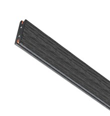 Шинопровод гибкий 48V 10м черный Due Hermes Lightstar 510107