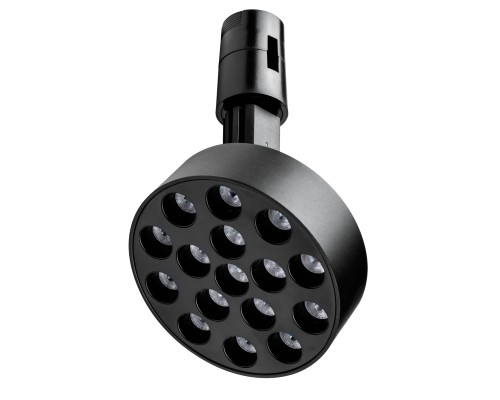 Светильник трековый 48V 6W 4000K 24° черный Due Hermes Lightstar 210747