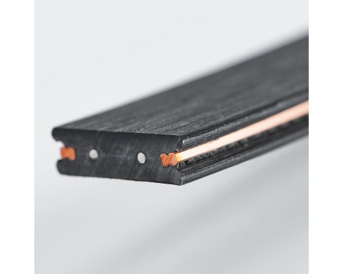 Шинопровод гибкий 48V 10м черный Due Hermes Lightstar 510107