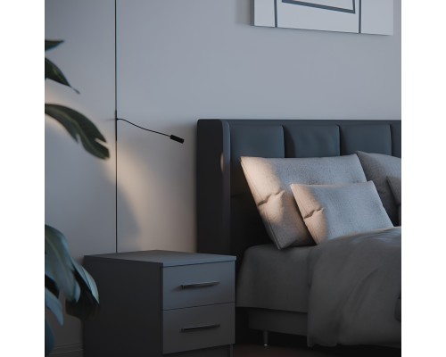 Светильник для чтения 24V 3W 24° 3000K, черный Linea Lightstar 236037