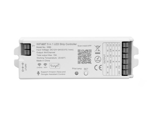 Контроллер 12В/24В max 15A для LED ленты 1Х/CW/RGB/RGBW/RGBCW Lightstar Lightstar 424485