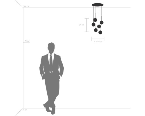 Подвес Bari Lightstar 815260