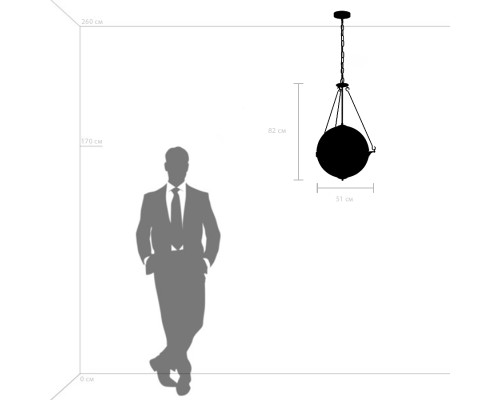 Люстра подвесная Modena Lightstar 816044