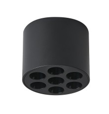 Светильник потолочный 6W 470LM 4000K, черный Guarda Lightstar 080647