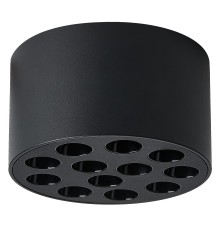 Светильник потолочный 9W 750LM 4000K, черный Guarda Lightstar 080947