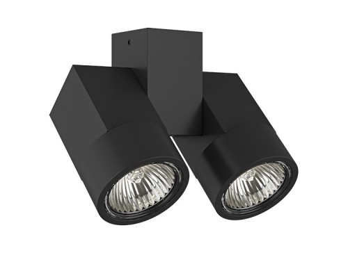 Встраиваемый светодиодный светильник Lightstar ILLUMO X2 NERO 051037