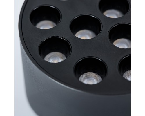 Светильник потолочный 9W 750LM 4000K, черный Guarda Lightstar 080947