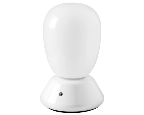 Настольная лампа диммируемая 10W 3000K матовый/белый Uovo III Lightstar 807916