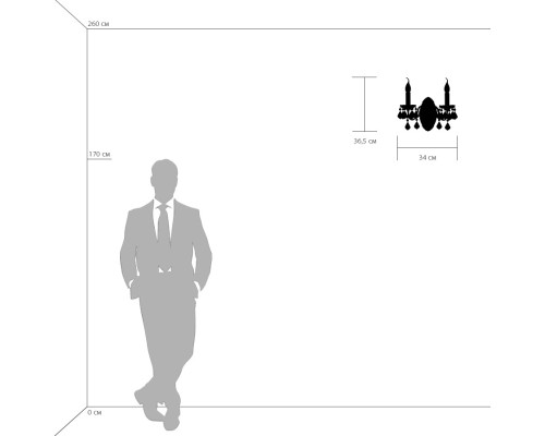 Бра Classic Lightstar 700624