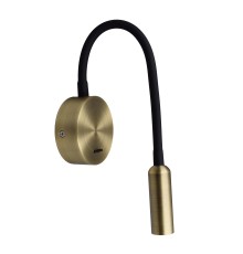 Бра 3W 277LM 3000K, бронза Omega Lightstar 200431