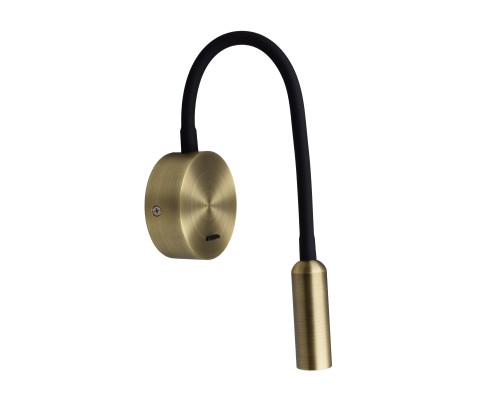 Бра 3W 277LM 3000K, бронза Omega Lightstar 200431