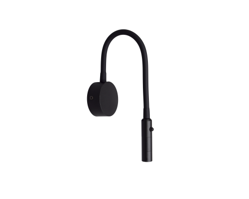 Бра 3W 145LM 3000K, черный Omega Lightstar 200137