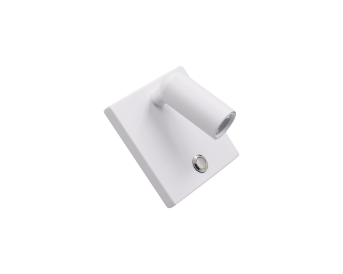 Бра 3W 277LM 3000K, белый Omega Lightstar 200936