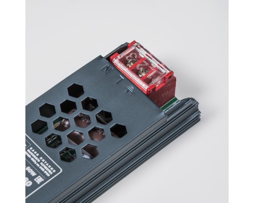 Тросовая система CORDA 5м и блок питания на 60W (max мощность ленты 11W/метр) Corda Lightstar 60CORDA5